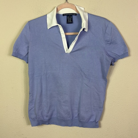 Ralph Lauren Golf Tailored Fit Stretch Active Short Sleeve Polo Shirt Lilac sz S - Picture 1 of 5